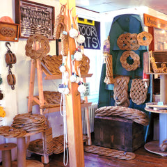 Rope Rugs, Nautical Mats, and traditional fenders at Mystic Knotwork