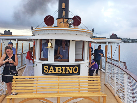 Take a ride aboard the Sabino, Mystic. CT