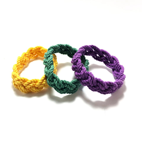 colorful narrow sailor knot bracelets