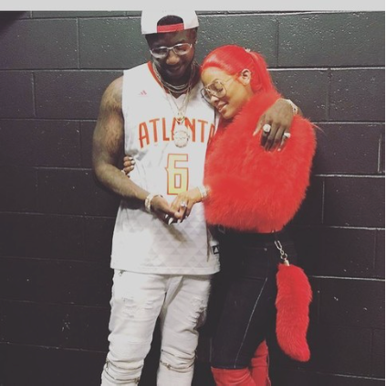 Gucci Mane Proposes To Keyshia Ka'oir At Atlanta Hawks Basketball Game –  POP ATL