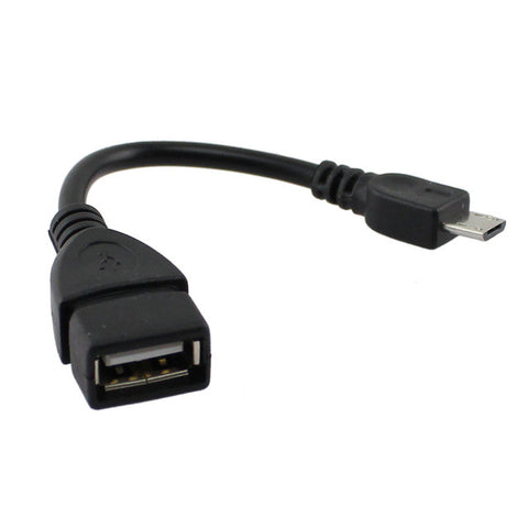 Micro USB Male to USB Female OTG Adapting Cable (13cm)