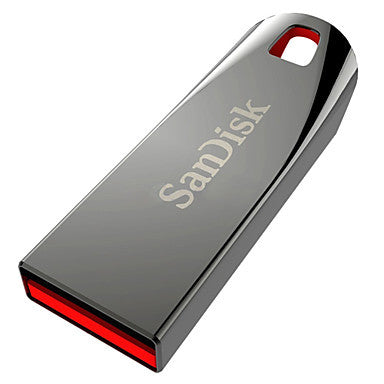 SanDisk Metal Cruzer Force 16GB USB 2.0 Flash Drive