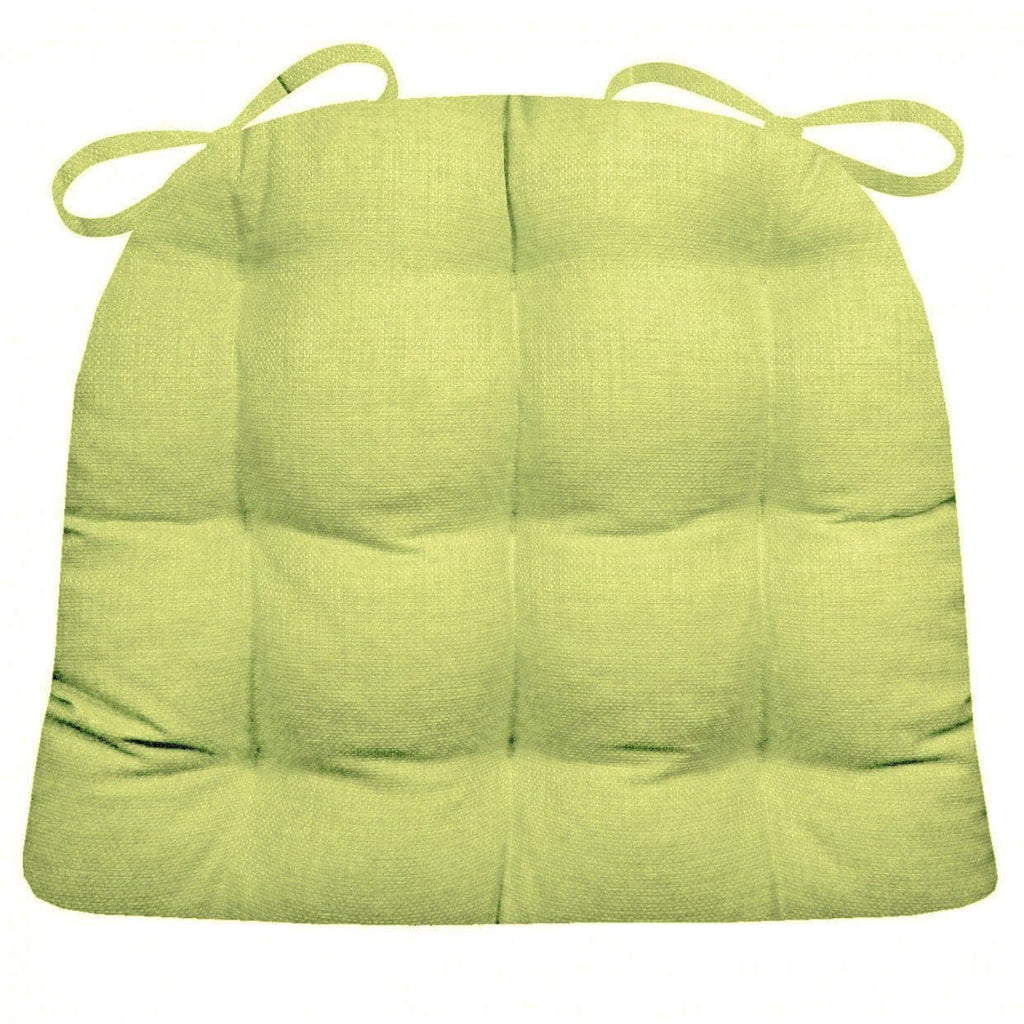 Rave Pear Green Indoor / Outdoor Dining Chair Pad & Patio Cushion