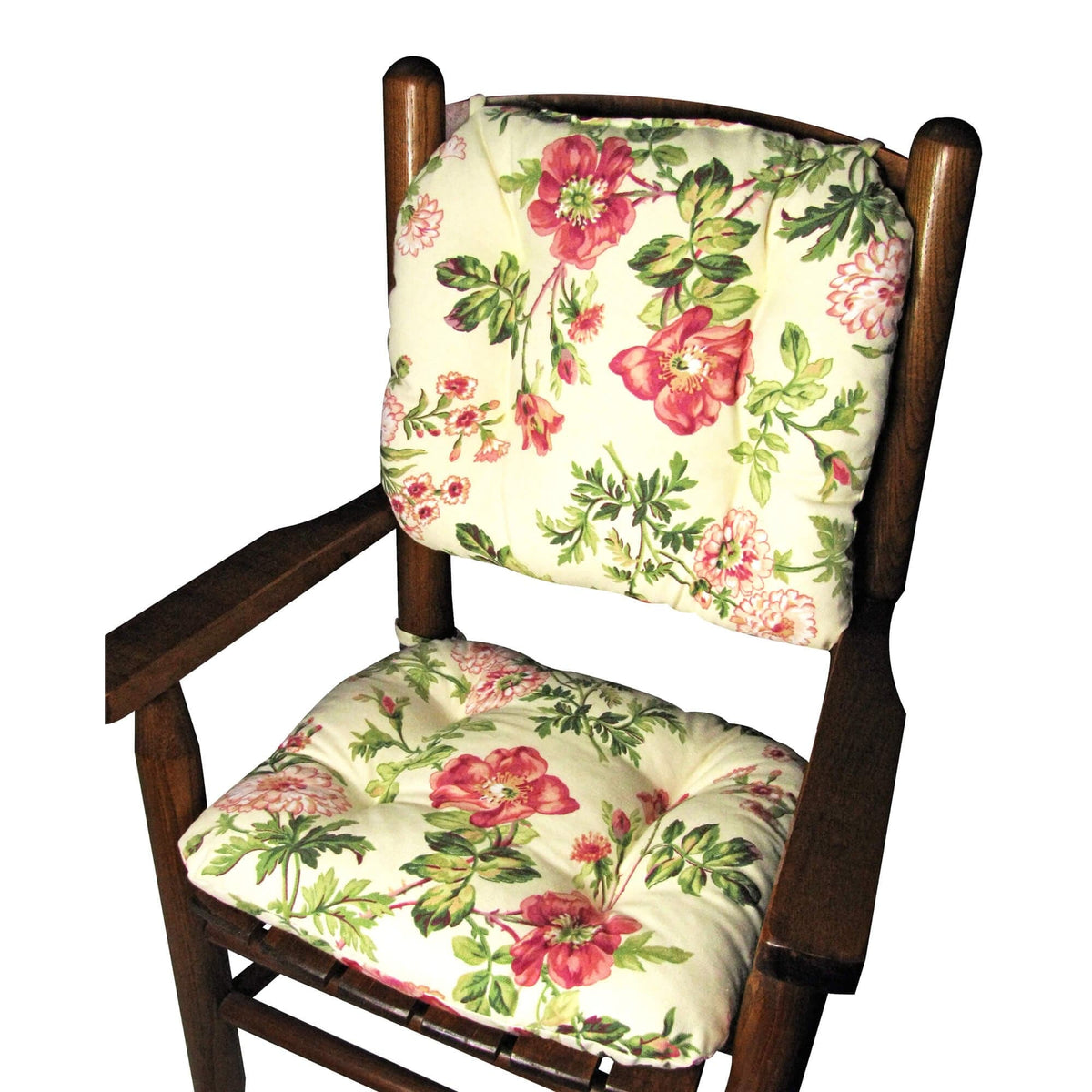 Child Rocking Chair Cushions - Farrell Multi Pink Floral – Barnett Home