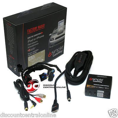 ISIMPLE ISGM571 IPHONE/IPOD/AUX-IN INTERFACE FOR SELECT 29-BIT LAN GM VEHICLES