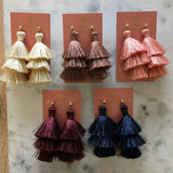 Tiered Tassel Earrings