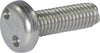 M4-0.7 x 16 Tamper Resistant Drilled Spanner Pan Head Machine Screw 18-8 Stainless Steel - Metric (#8) - FMW Fasteners