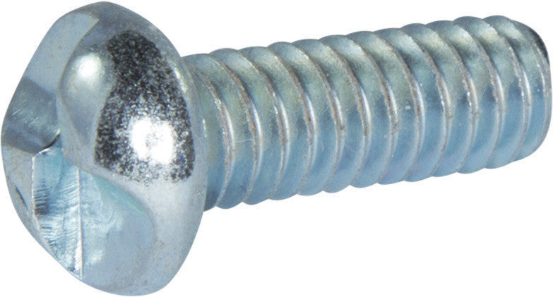 1/4-20 x 1 Tamper Resistant One Way Round Head Machine Screw Zinc - FMW Fasteners