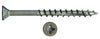 8 x 2 Combo Flat T17 Deep Thread W/ Nibs Black (3000) - FMW Fasteners
