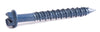 1/4 x 4 Slotted Hex TITEN® Concrete Screw Blue - Box (100) - FMW Fasteners