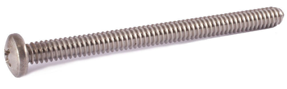 4-40 x 1/4 Phillips Pan Machine Screw 18-8 SS - FMW Fasteners