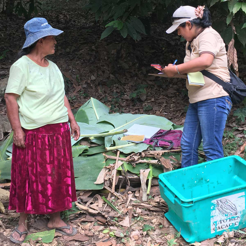 Sourcing Season: Breaking Barriers in Bolivia | mery calculates a farmers' pay