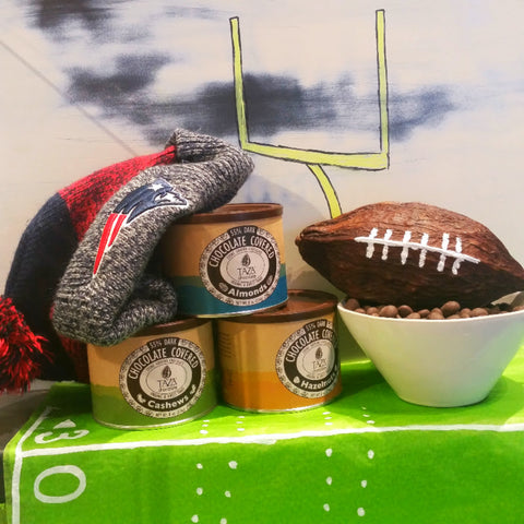 Taza Chocolate Covered Nuts on Sale for the Superbowl