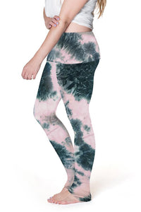 Perfect Postpartum Fold Over Legging - 3 Colors Pant anekantsquick Nursing Apparel small 2/4 pink dust 