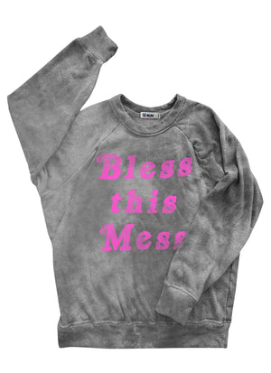 Bless This Nursing Pullover Sweater robertwilsonassociates Nursing Apparel 