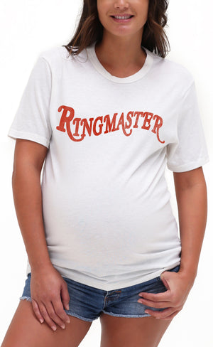 Ringmaster Triblend Graphic Tee Shirt Tee Shirt anekantsquick Nursing Apparel 