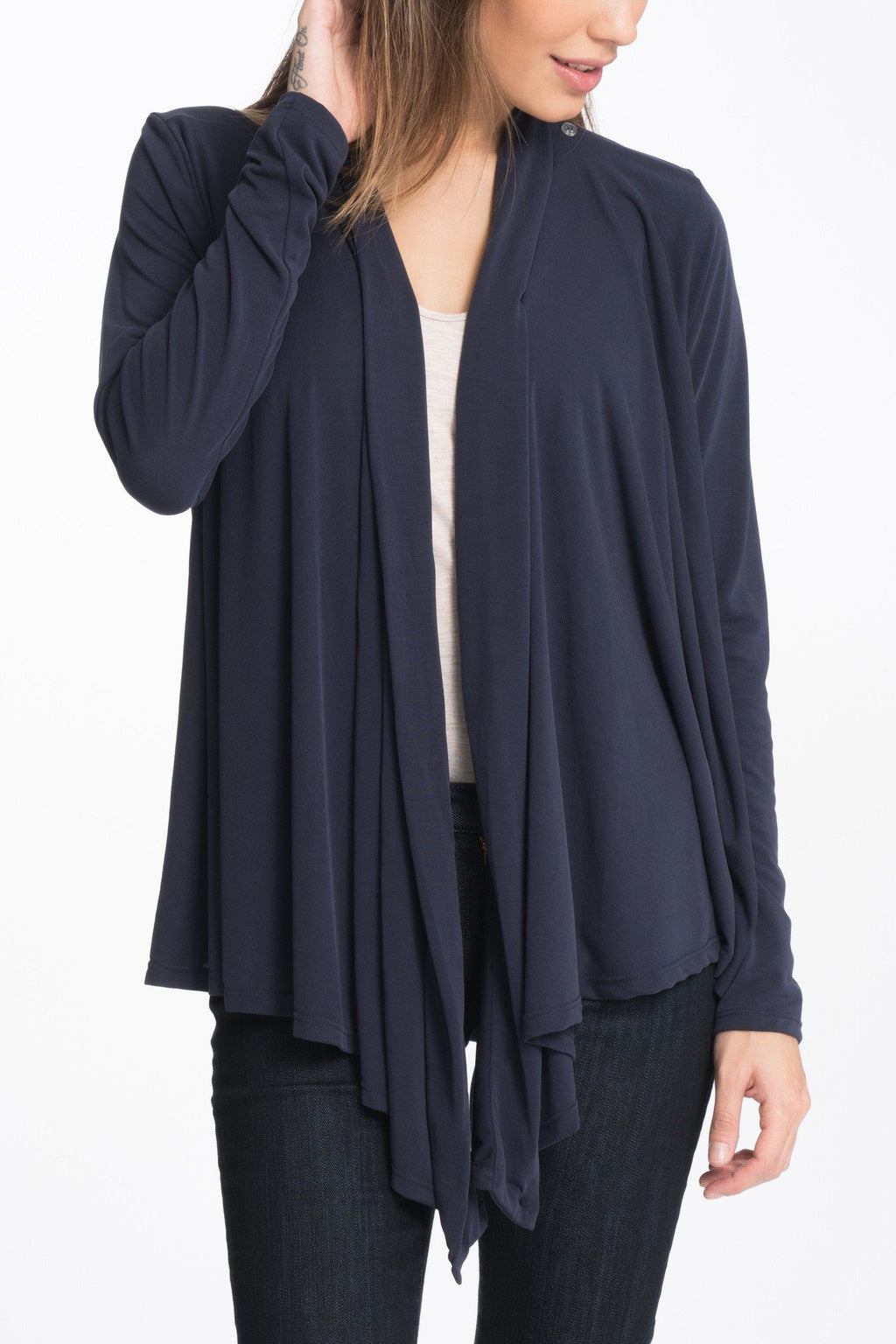 So Soft Three Ways Maternity Nursing Wrap Cardigan Wrap robertwilsonassociates Nursing Apparel 