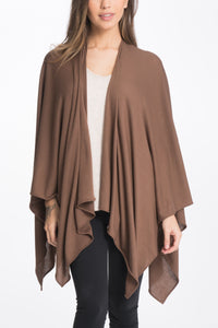 Three Ways Wrap Wrap robertwilsonassociates Nursing Apparel one size mocha 