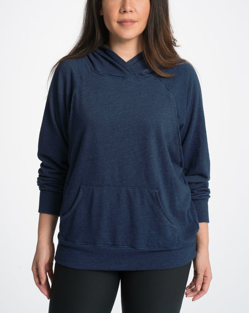 Relax Maternity Nursing Hoodie - 7 Colors Hoodie robertwilsonassociates Nursing Apparel small 2/4 navy 