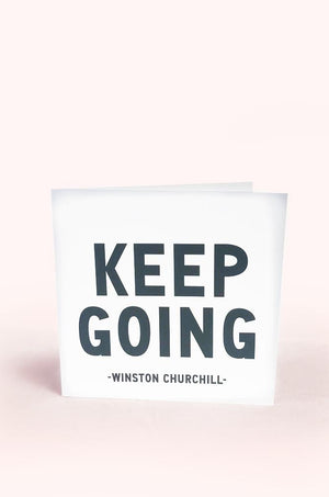 Greeting Cards for Mom anekantsquick Nursing Apparel keep going 