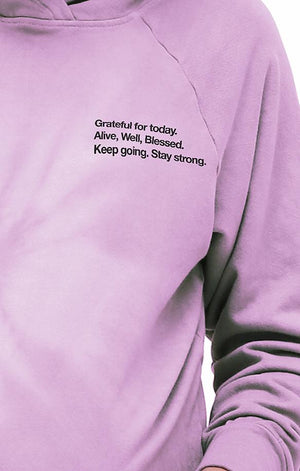 Grateful Organic Hoodie Hoodie robertwilsonassociates Nursing Apparel 