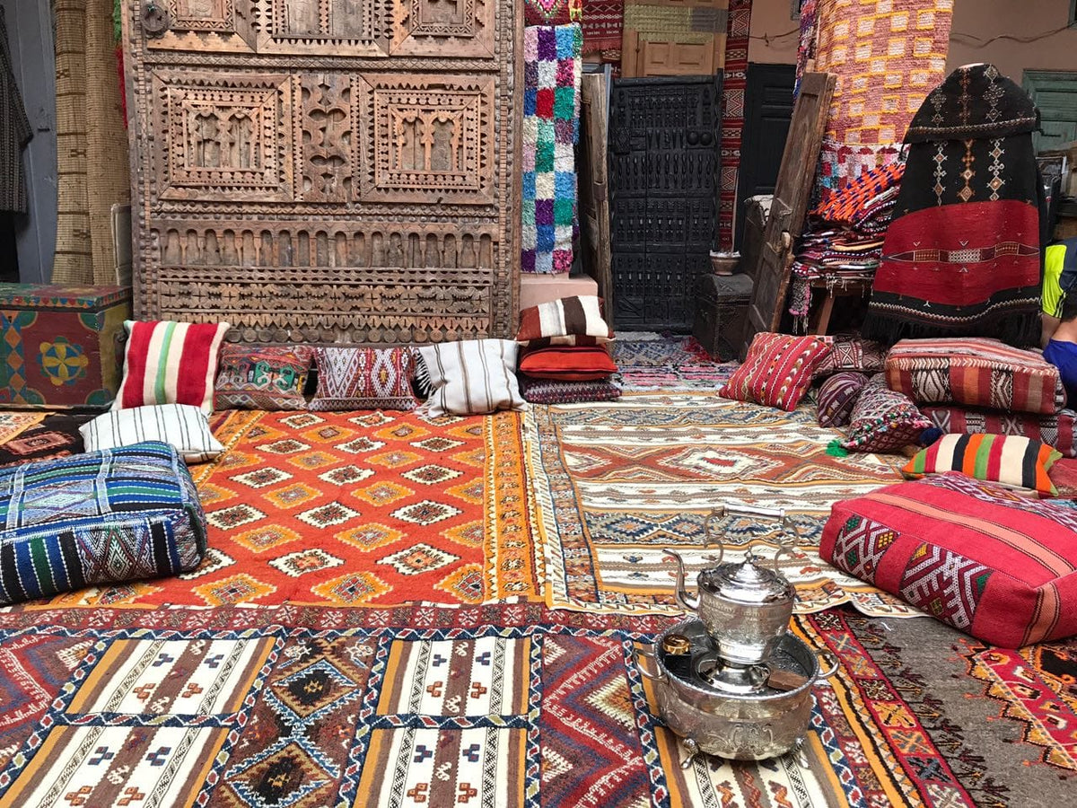 Moroccan Rugs And Carpets Boucherouite Rug