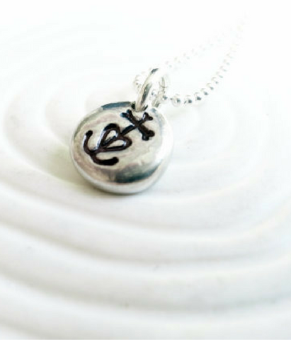 Hand-Stamped Camargue Cross Necklace - Christian Jewelry