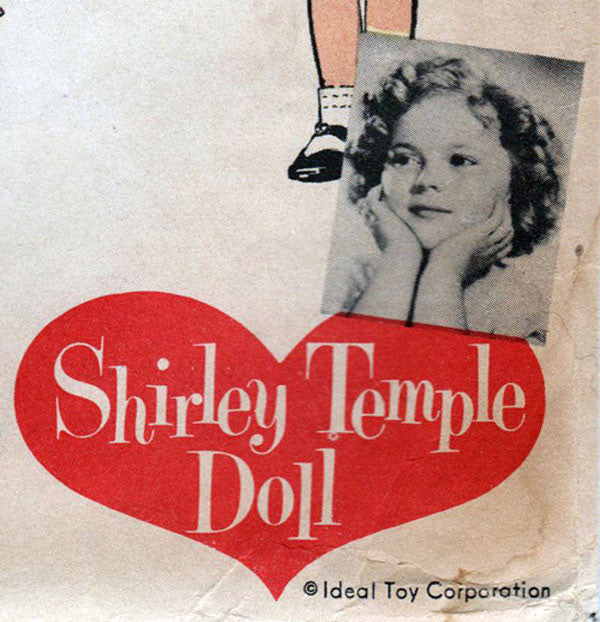 vintage shirley temple doll 1950s