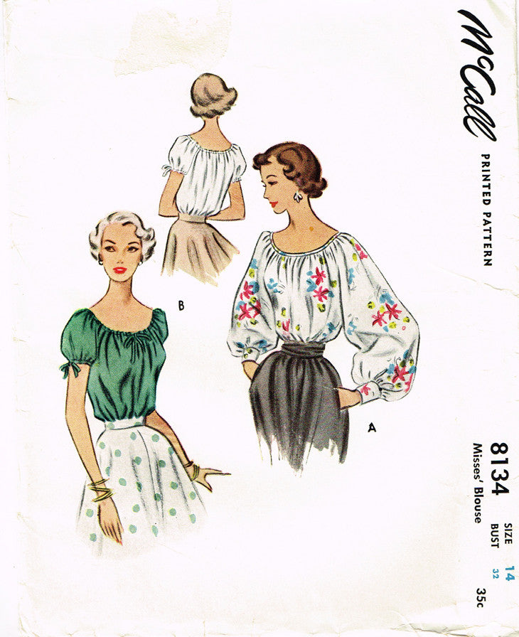 Featured image of post How to Make Peasant Blouse Pattern Mccalls