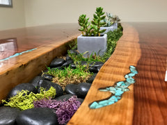 Succulent garden Drake table