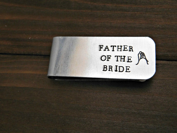 father of the bride money clip