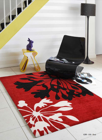 City Red Rug