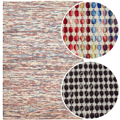 Close up shots of scandinavian rug