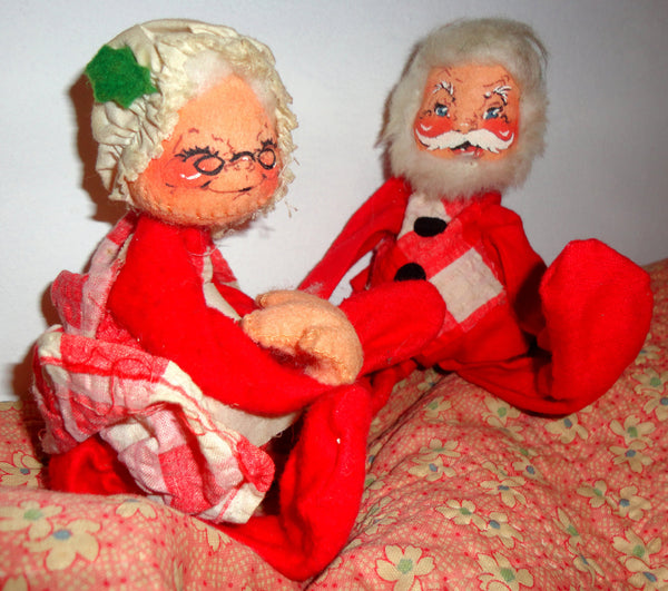 annalee santa and mrs claus dolls