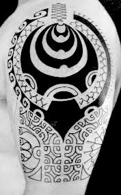 Maori ocean tattoo