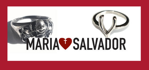 mariasalvador ring anello argento Buddha rabdomante