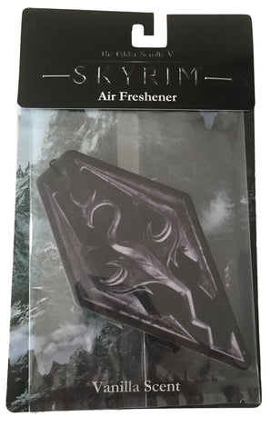 Skyrim Elder Scrolls V Car Truck Office Air Freshener - Vanilla Scent New in Pkg