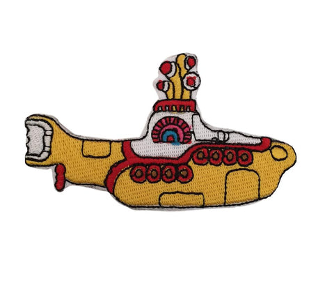 The Beatles Yellow Submarine Iron On Embroidered Patch