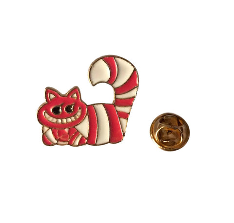 Cheshire Cat Alice In Wonderland Themed Cosplay Enamel Metal Pin