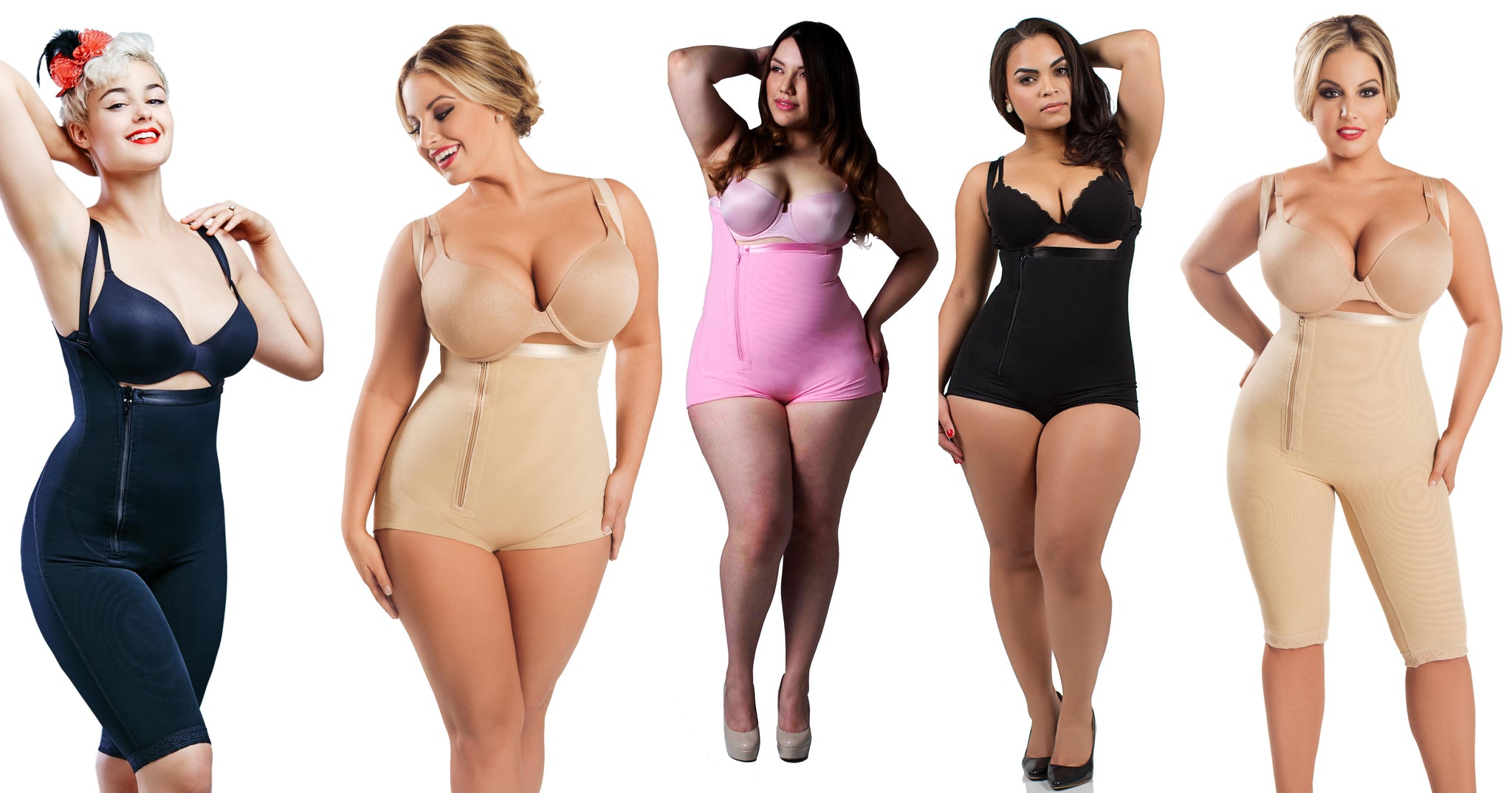 The fashion industry has historically not catered to women who are plus size. At Diva’s Curves, we think it’s high time for women of all shapes and sizes to embrace their curves and feel comfortable in their shapewear garments. Diva’s Curves is a shapewear company that focuses on creating undergarments that cater to the plus size female physique. We know plus size women, because we are plus size women. That’s right, Diva’s Curves was created by women who were personally fed up with the complete lack of options in the undergarment industry. Our sole mission is to design products that allow women of all sizes to look and feel amazing, both on the inside and the out. We do this all while maintaining your body’s naturally appealing silhouette. Our shapewear is strategically engineered to compress, mold, and smooth your body into the sexy, sleek figure you’ve always dreamed of. Just because you aren’t a size two doesn’t mean you can’t look great in everything you wear. As plus size women ourselves, we understand the struggle. We’ve been the ones in the dressing room trying to squeeze into shapewear that was clearly not designed for a fuller physique. We’ve felt the frustration of feeling like our curves are holding us back from feeling sexy and confident because the market is saturated with shapewear designed for the ultra-slim. Instead of wallowing in our frustration, we decided to take action. Why shouldn’t plus size women have undergarments that smooth and shape their bodies without feeling bulky or uncomfortable? We knew that being plus sized ourselves gave us a unique advantage. We know what works on a curvy frame, we know what’s comfortable, and we want to share that knowledge with all the women out there who are suffering from a lack of quality shapewear that was designed with them in mind. If you’re searching for plus size shapewear compression that’s designed to flatten your tummy, smooth your love handles, give your bust a boost, and lift your bottom, we’ve got you covered! Diva’s Curves offers the best plus size shapewear on the market. No more agonizing over every lump and bump each time you want to wear a tight-fitting dress or fitted pair of jeans. Stop trying to squeeze yourself into shapewear that doesn’t highlight and compliment your body type. It’s time that plus size women own their curves and that means having shapewear that smooths and accentuates in all the right places while maintaining maximum comfort.