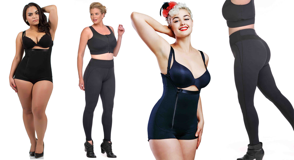 Sport Bras, Plus Sizes Bras,Compression Bras, Post Surgical Bras, Shapewear Compression, Plus Size shapewear, Post Surgical Garments - Plus Size Compression Leggings, Bras - Diva's Curves