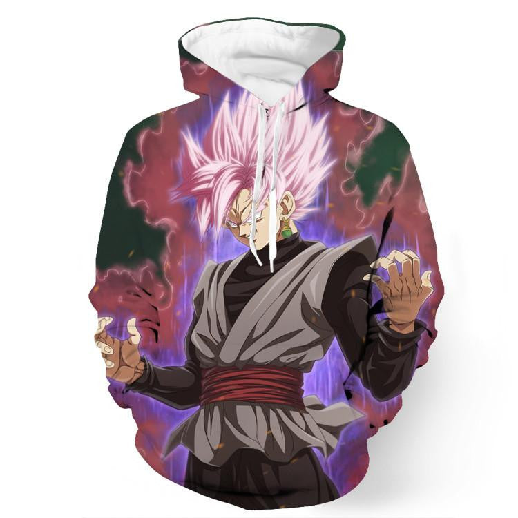 purple dbz hoodie