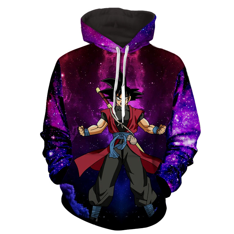 purple dbz hoodie