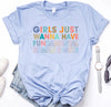 Girls Just Wanna Have Fundamental Human Rights Unisex Shirt