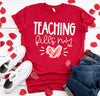 Valentines Day Shirt for Teachers, Teaching Fills my Heart Shirt, Teacher Valentine Shirt, Teacher Valentine's Day, Teacher Gift, Hearts