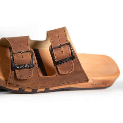 Max Herren Clog Pantolette woody®