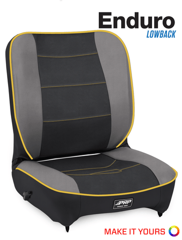 Enduro Low Back Reclining, Extra Wide Suspension Seat, Passenger Side