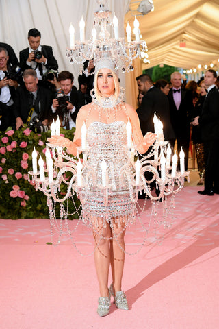 Katy Perry at Met Gala in Moschino