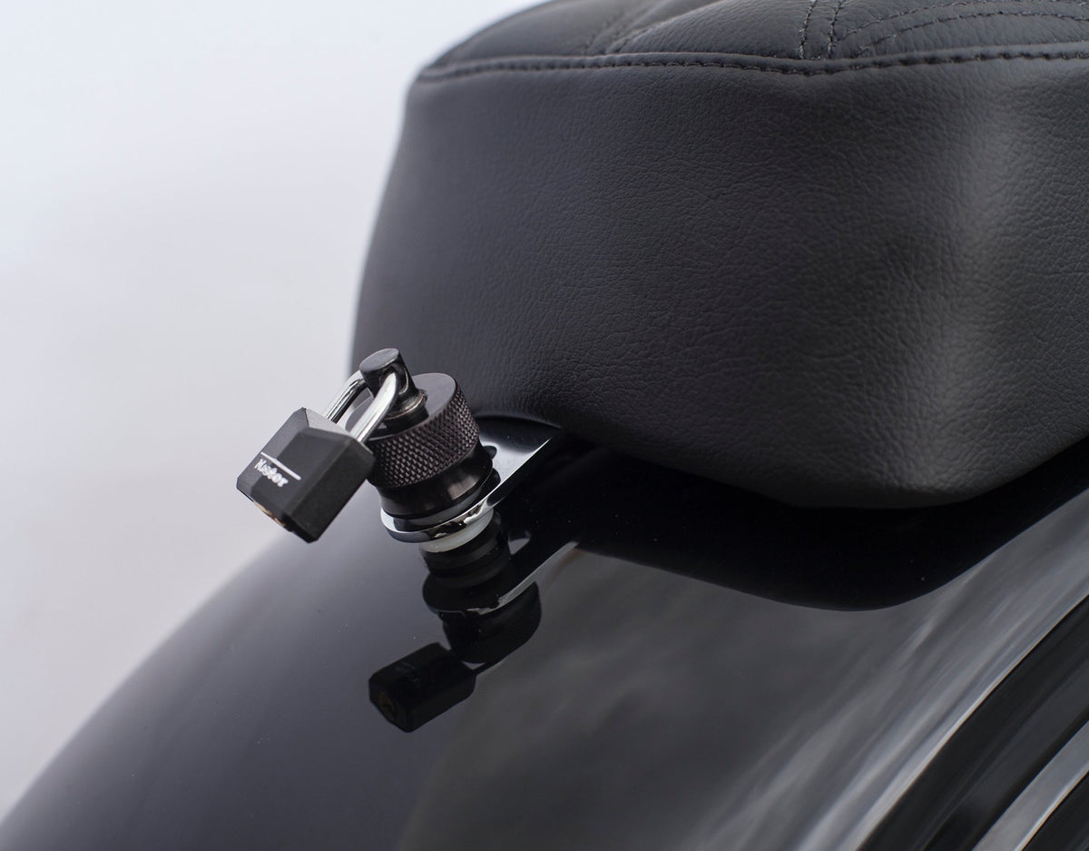 helmet seat lock