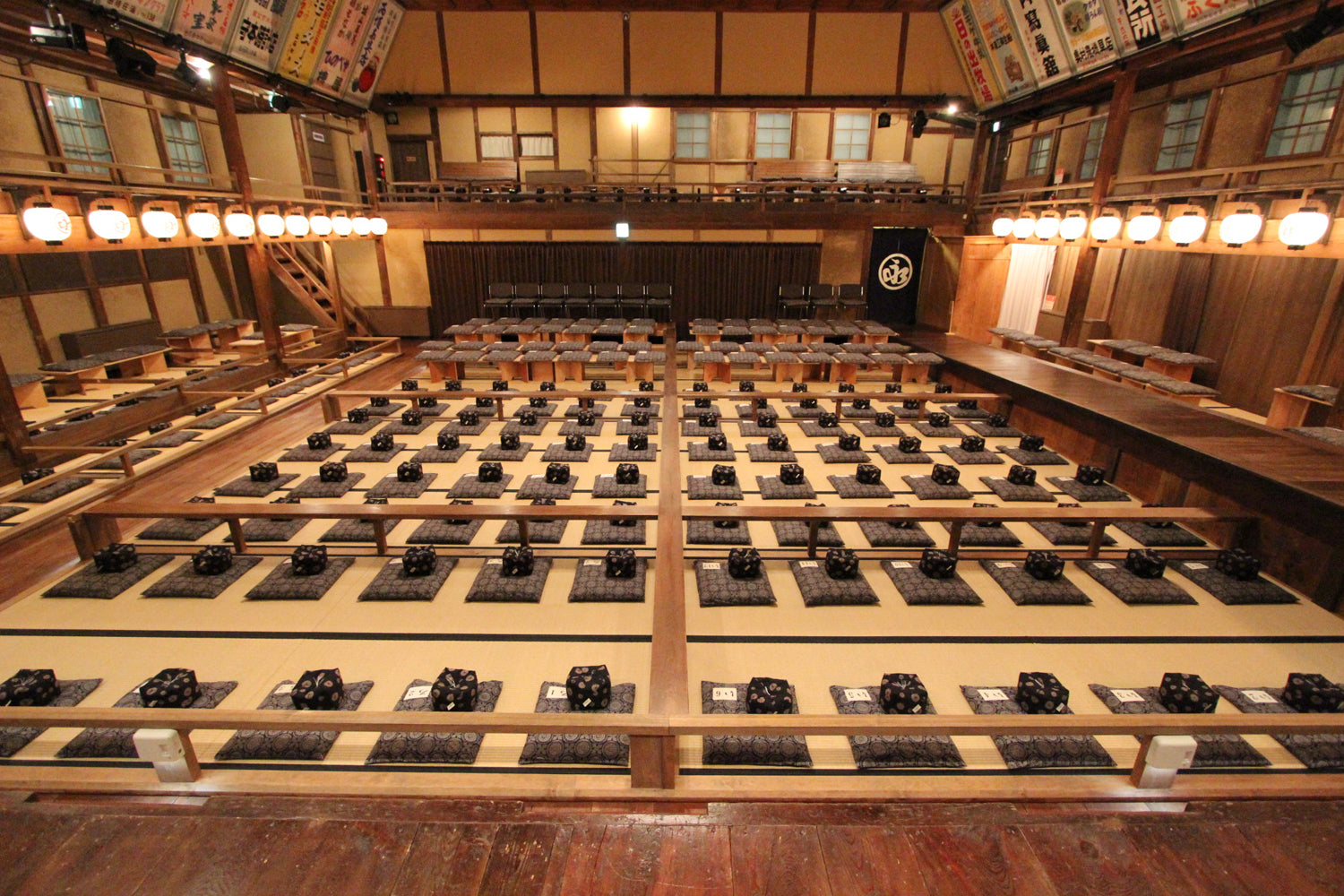 Eirakukan: Japanese traditional theater in Toyooka city, Hyogo